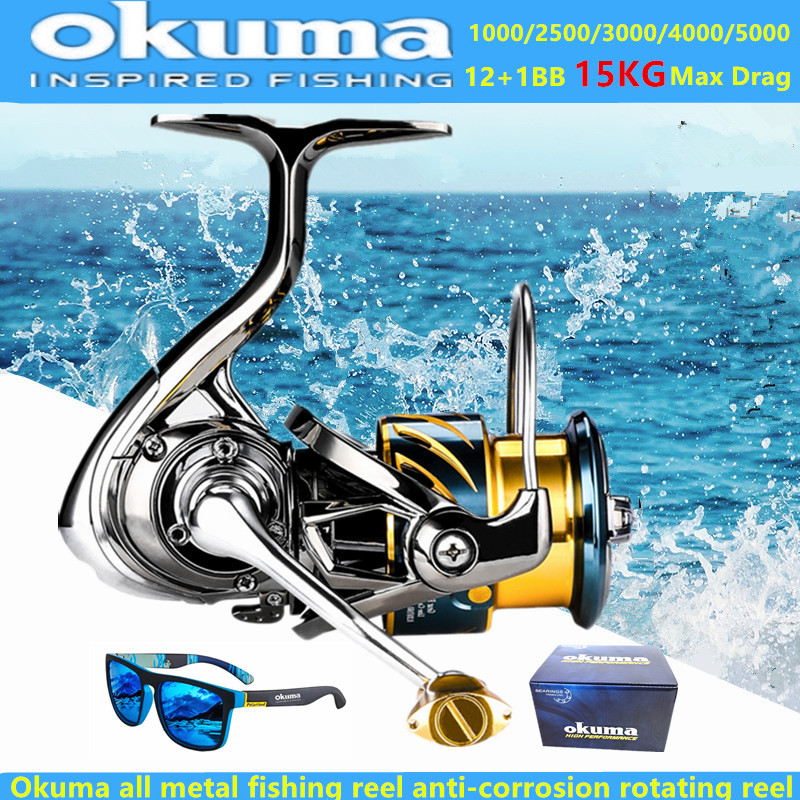 Daiwa Reel Bg - Moulinet de pêche tout métal Okuma