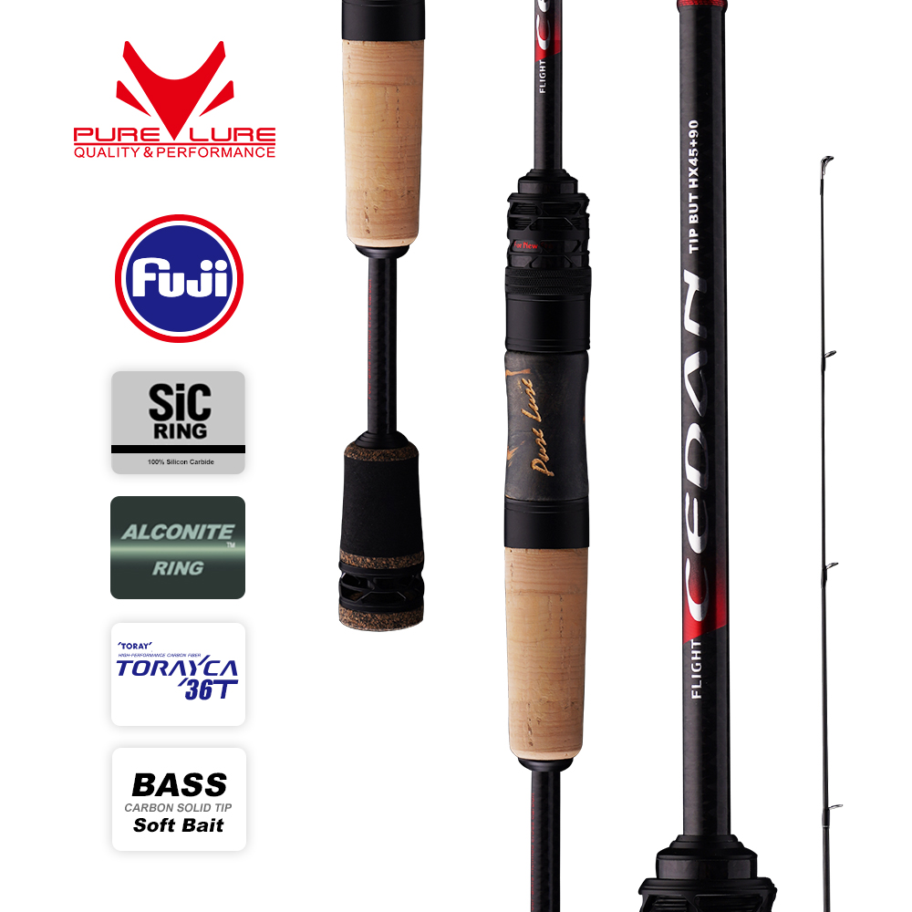 Kastking Reel Zephyr - PURELURE-Canne à pêche Spinning Solid Tip