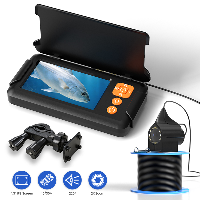 Caméra de pêche avec écran 4,3 - Fish Finder Cable avis et prix