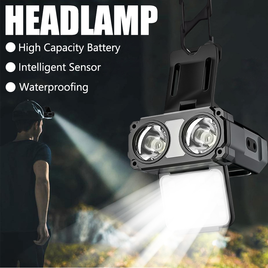 Capteur COB LED phare capuchon - Fishing Light avis et prix